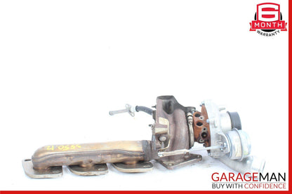 11-14 Mercedes S500 S550 4.7L V8 Left Side Turbocharger Turbo Charger Manifold