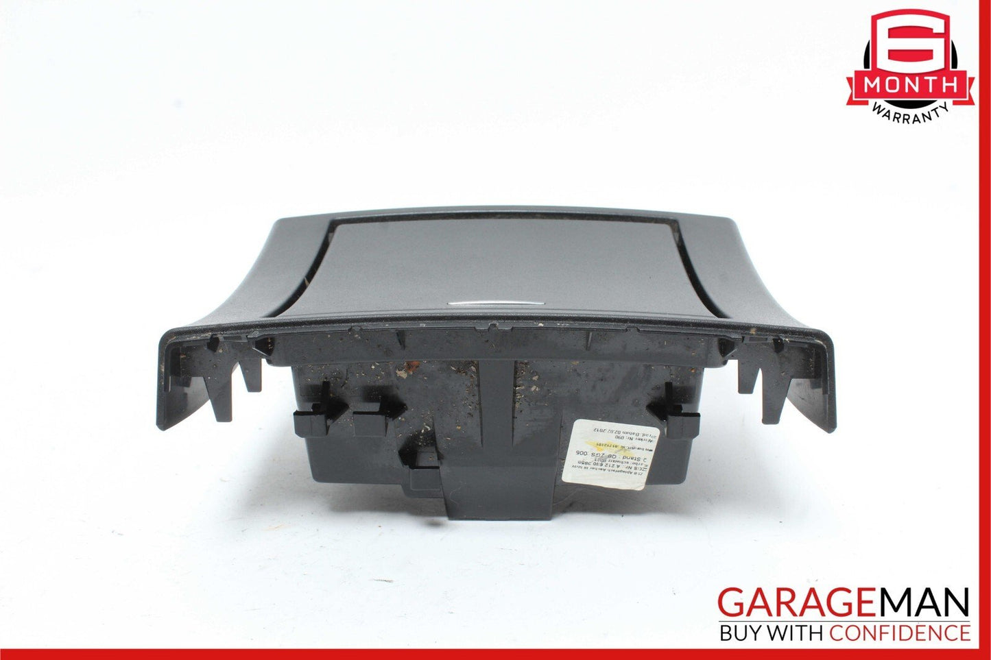 10-16 Mercedes W212 E350 E550 Rear Center Console Ash Tray Compartment Black