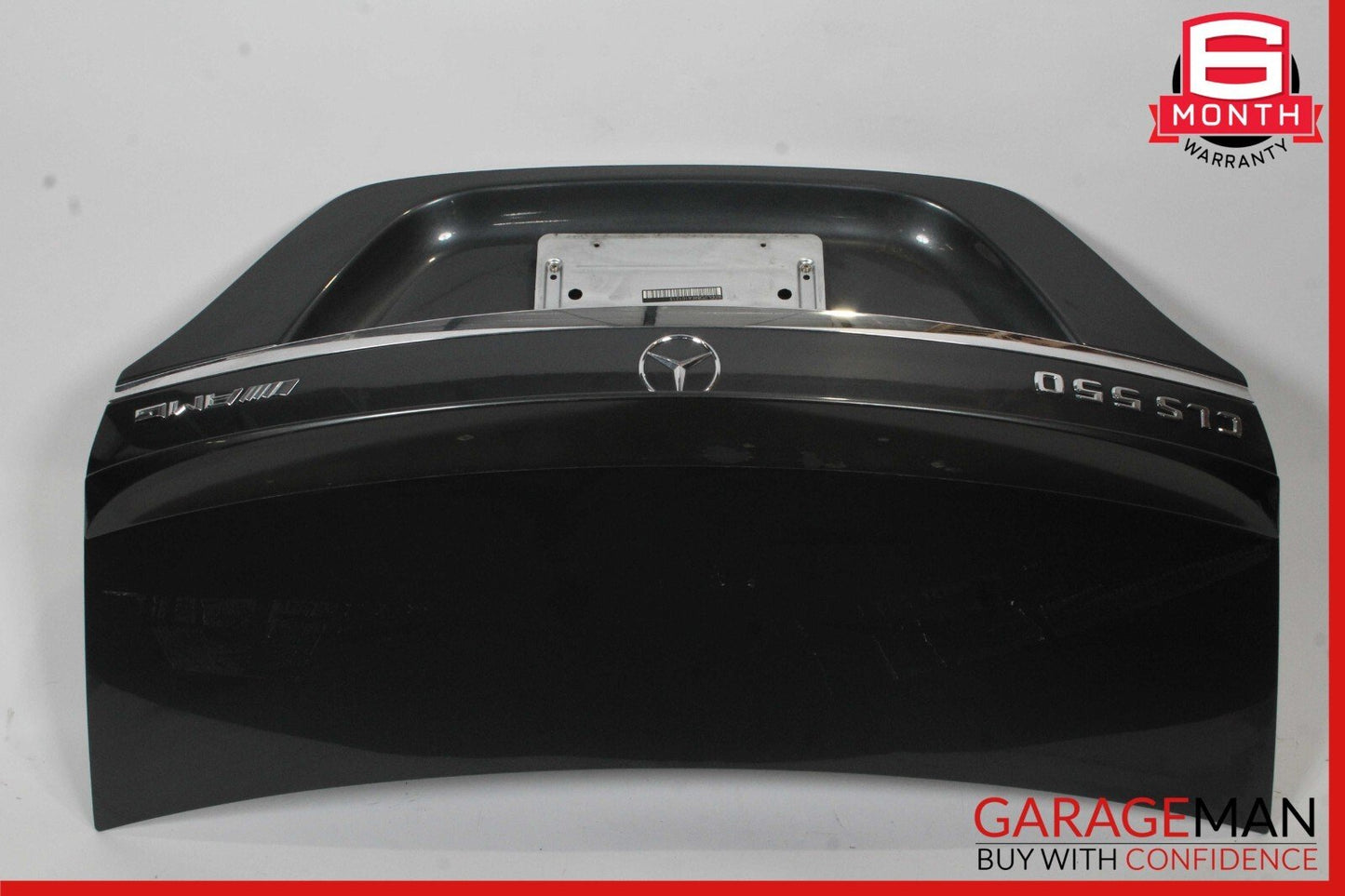 12-18 Mercedes W218 CLS400 CLS550 Rear Trunk Lid Deck Shell Panel Tenorite Gray