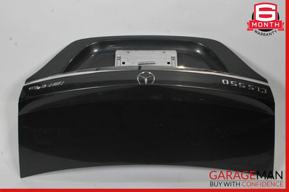 12-18 Mercedes W218 CLS400 CLS550 Rear Trunk Lid Deck Shell Panel Tenorite Gray