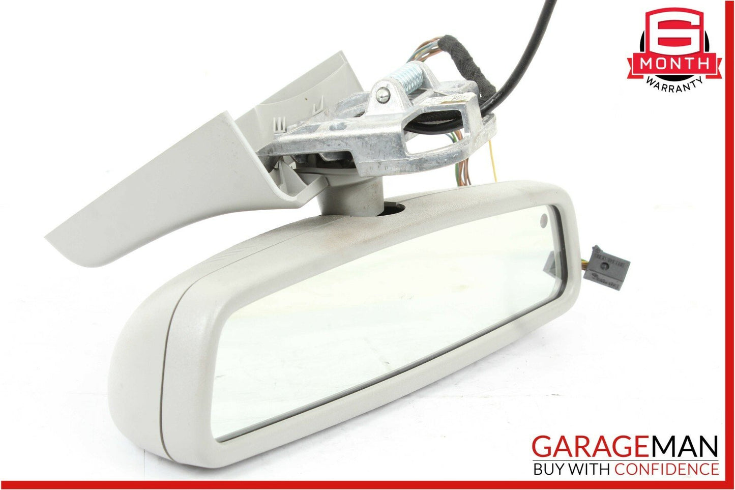 07-09 Mercedes W221 S550 Interior Top Upper Rear View Mirror Auto Dimm Gray