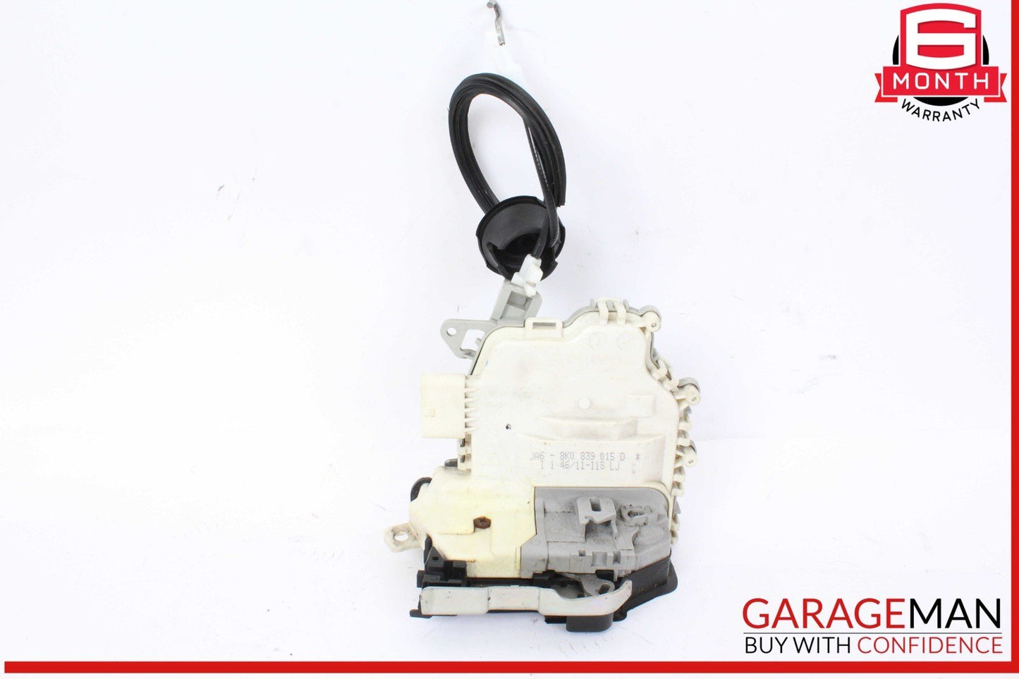 09-16 Audi S4 Rear Left Driver Side Door Lock Latch Actuator 8K0839015D OEM
