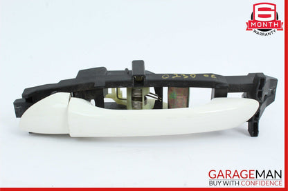 05-07 Mercedes W203 C230 Rear Left Driver Side Exterior Door Handle White OEM