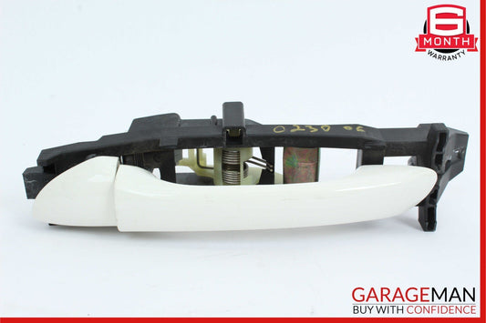 05-07 Mercedes W203 C230 Rear Left Driver Side Exterior Door Handle White OEM