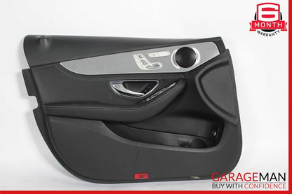 15-18 Mercedes W205 C300 C350e C400 Front Left Side Interior Door Panel Assy
