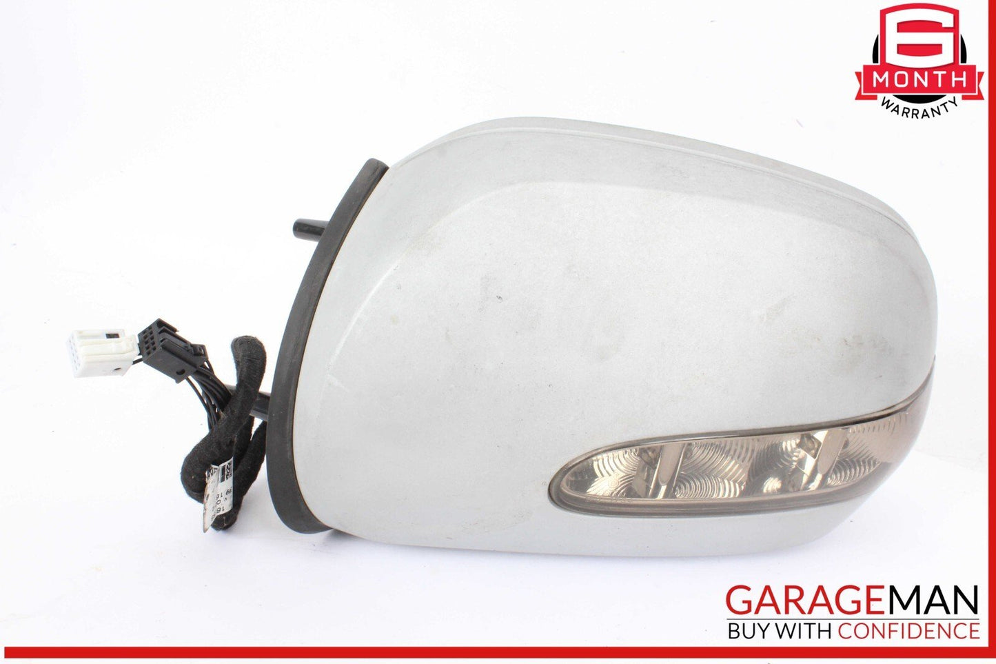 07-08 Mercedes X164 GL450 Front Left Driver Side Door Rear View Mirror Silver
