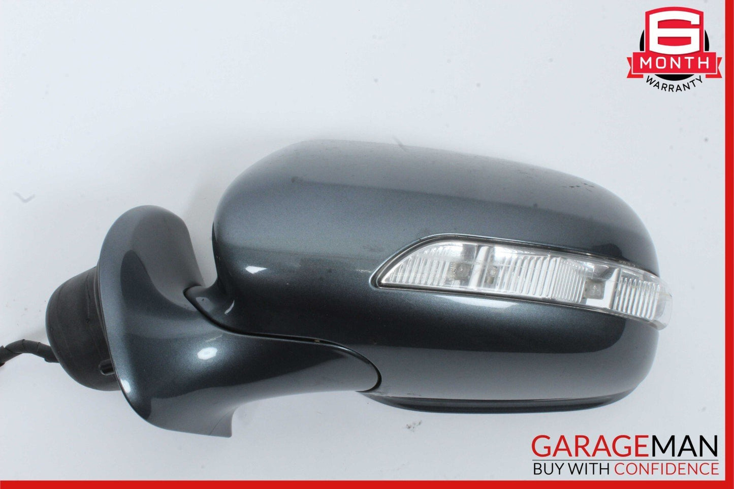 07-09 Mercedes W211 E320 E350 Front Left Side Door Mirror Rear View Grey OEM