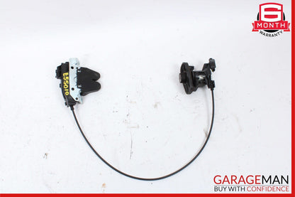 08-17 Mercedes E550 C300 Trunk Lid Latch Lock Actuator w/ Cylinder Lock Latch