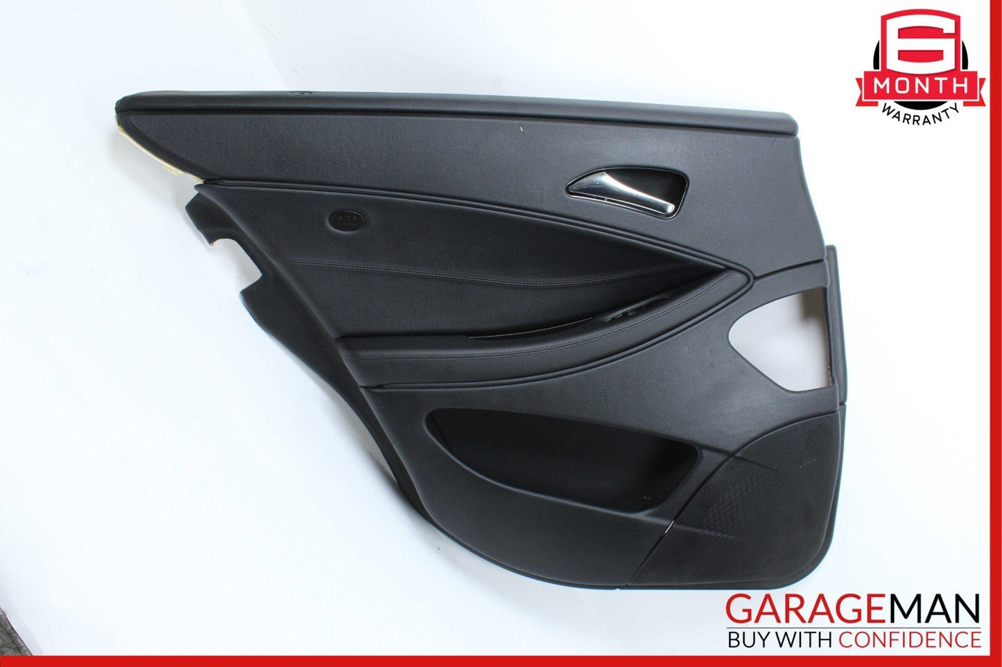 06-11 Mercedes W219 CLS550 CLS500 Rear Left Side Interior Door Panel Black OEM