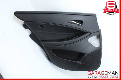 06-11 Mercedes W219 CLS550 CLS500 Rear Left Side Interior Door Panel Black OEM