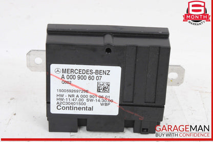 15-16 Mercedes W205 C300 4MATIC Fuel Pump Control Module Unit 0009006007 OEM