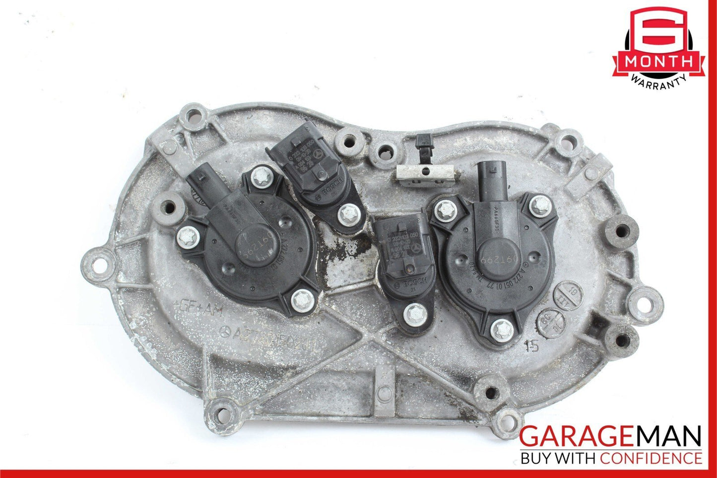 Mercedes W221 S550 E350 Front Left Side Engine Timing Chain Cover Plate OEM