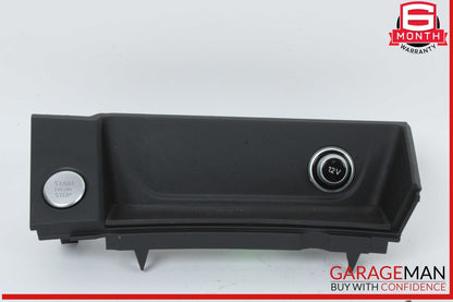 17-24 Audi A5 A4 Center Console Tray Power Outlet w/ USB Port 8W1864131C OEM