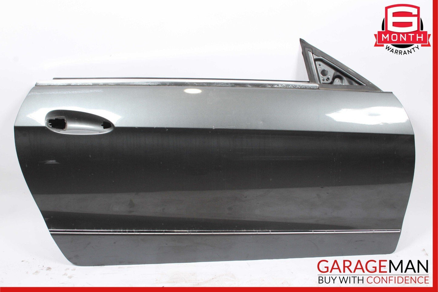 10-17 Mercedes W207 E550 Front Right Side Exterior Door Shell Panel Graphite
