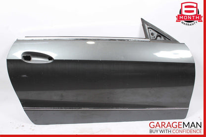 10-17 Mercedes W207 E550 Front Right Side Exterior Door Shell Panel Graphite
