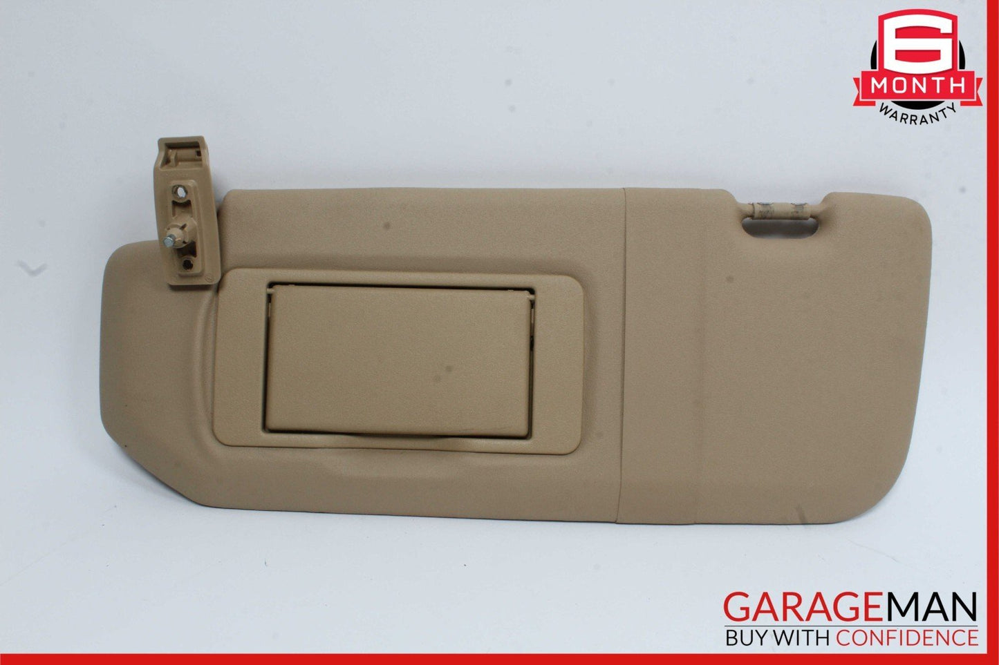 06-08 Mercedes W251 R350 Front Left Driver Sun Visor Sun Shade Cover Brown