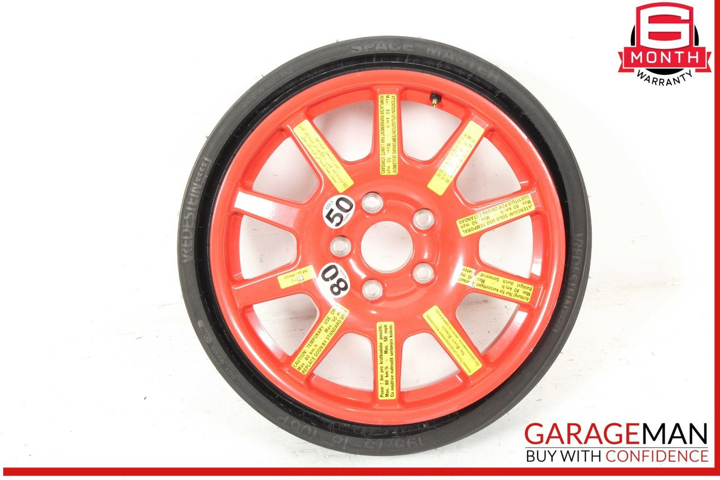 11-18 Porsche Cayenne 958 Emergency Spare Tire Wheel Donut Rim 18 18" OEM