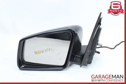 10-12 Mercedes X204 GLK350 Front Left Side Mirror Rear View Door Blue OEM