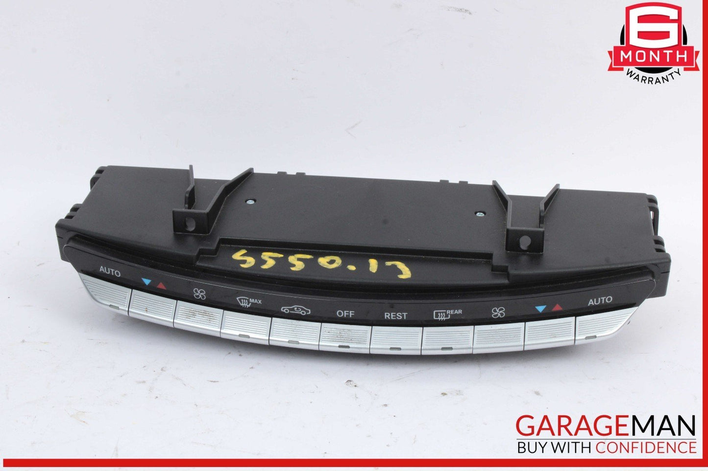 07-14 Mercedes W221 S550 CL550 AC A/C Climate Control Switch Dual Zone OEM