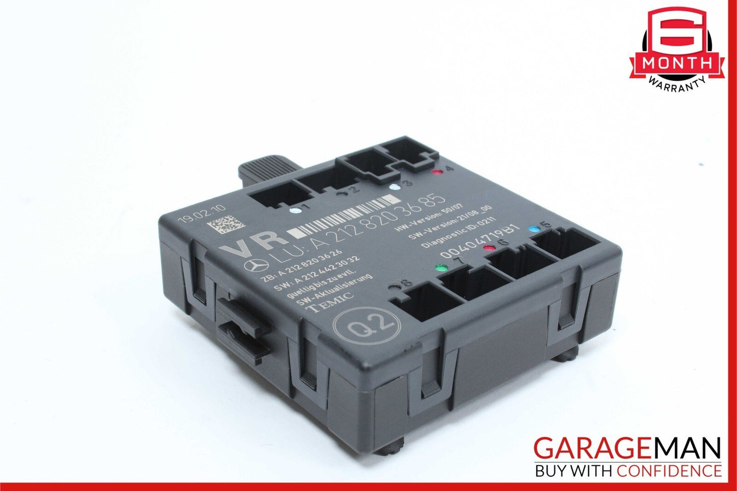 08-18 Mercedes W212 E350 C300 E400 Front Right Side Door Control Module OEM