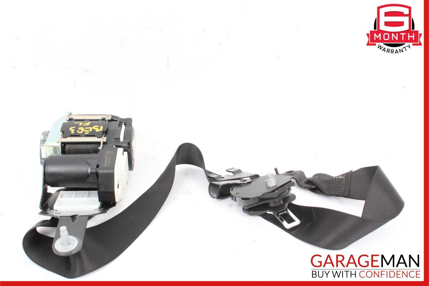 10-13 Mercedes W212 E550 E63 AMG Front Left Driver Side Seat Belt Black OEM