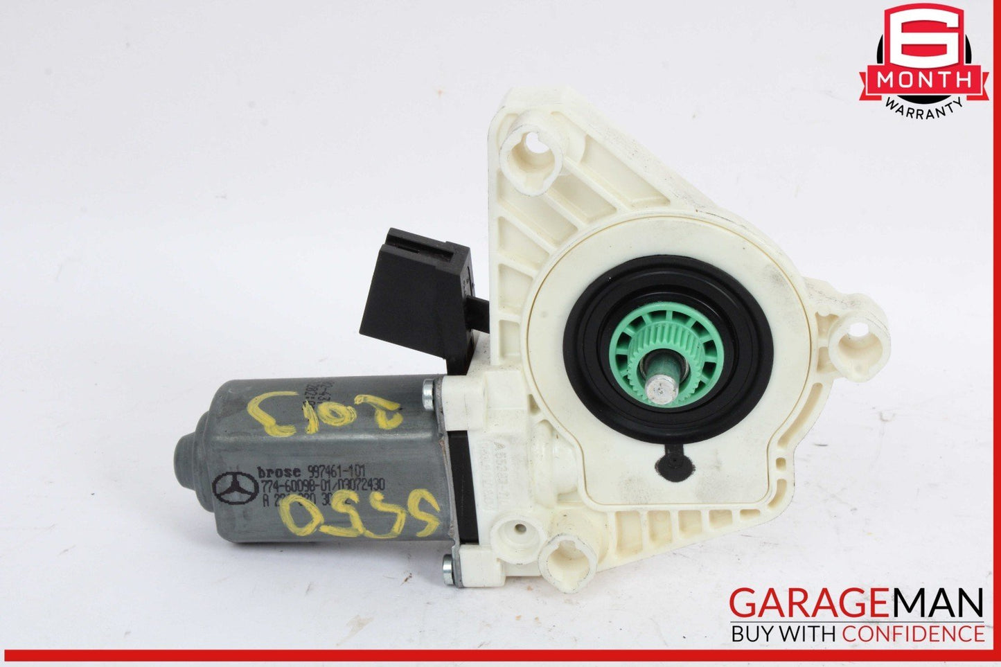 07-13 Mercedes W221 S550 Rear Right Passenger Side Window Regulator Motor OEM
