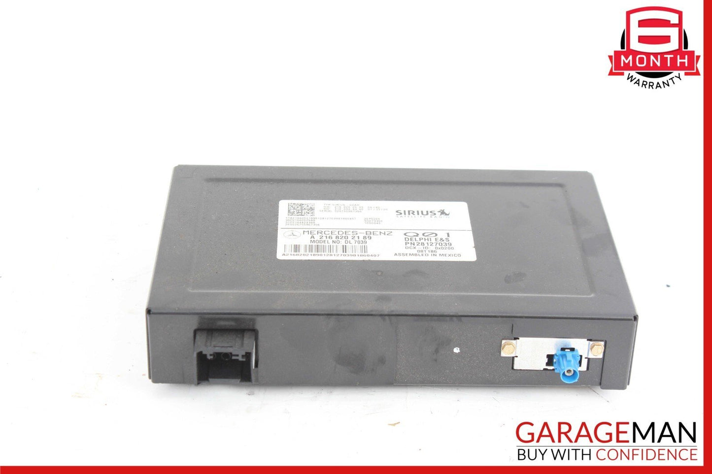 07-14 Mercedes C300 C350 S550 SLK350 Sirius Satellite Radio Receiver Module Unit