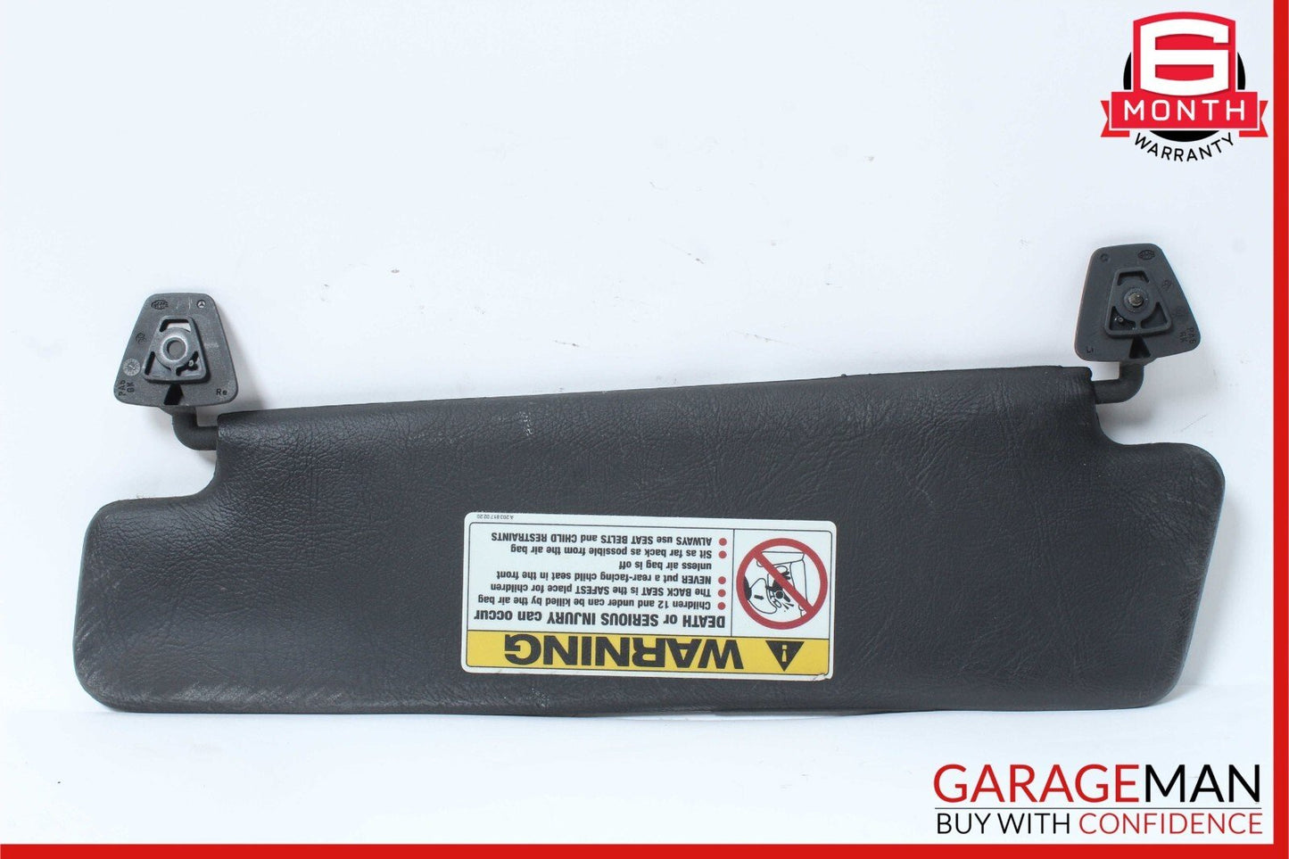 97-04 Mercedes R170 SLK230 Front Right Passanger Side Sun Visor Black OEM