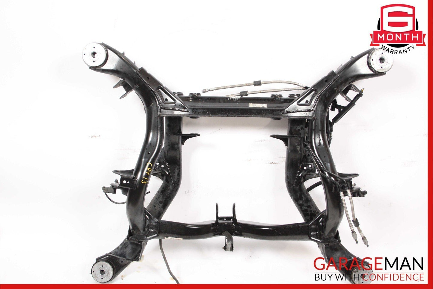 11-17 Porsche Cayenne 958 Rear Subframe Sub Frame Cross Member Support Cradle