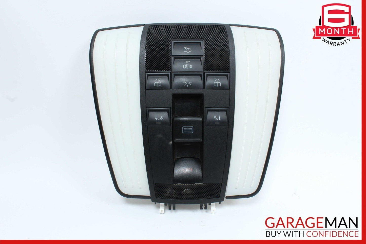 10-16 Mercedes W212 E350 Overhead Dome Light Lamp Black 2129003606 OEM