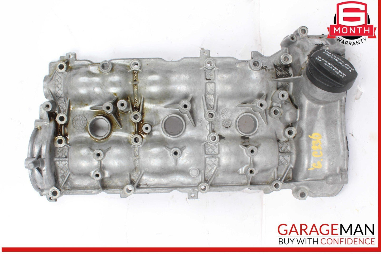05-13 Mercedes W203 C230 Sport Engine Cylinder Head Cover Right Side OEM