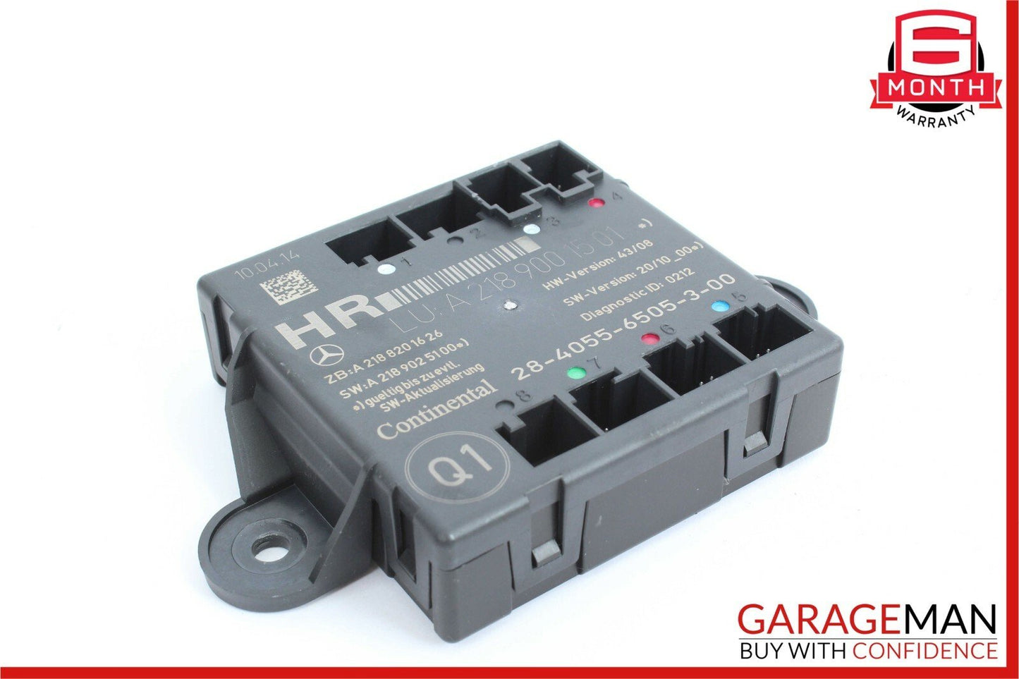 08-15 Mercedes W204 C250 C350 Rear Right Passenger Side Door Control Module OEM