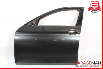 11-16 BMW 550i 535i 528i Front Left Driver Side Door Shell Panel Black OEM