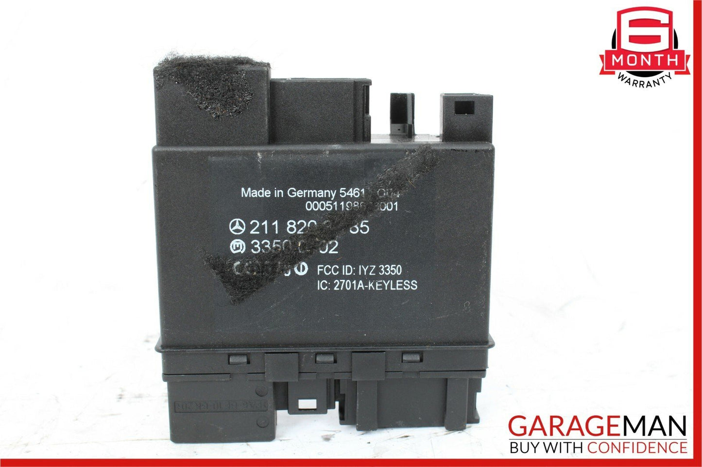 06-11 Mercedes W219 CLS550 E550 Rear Left / Right Door Keyless Go Control Module
