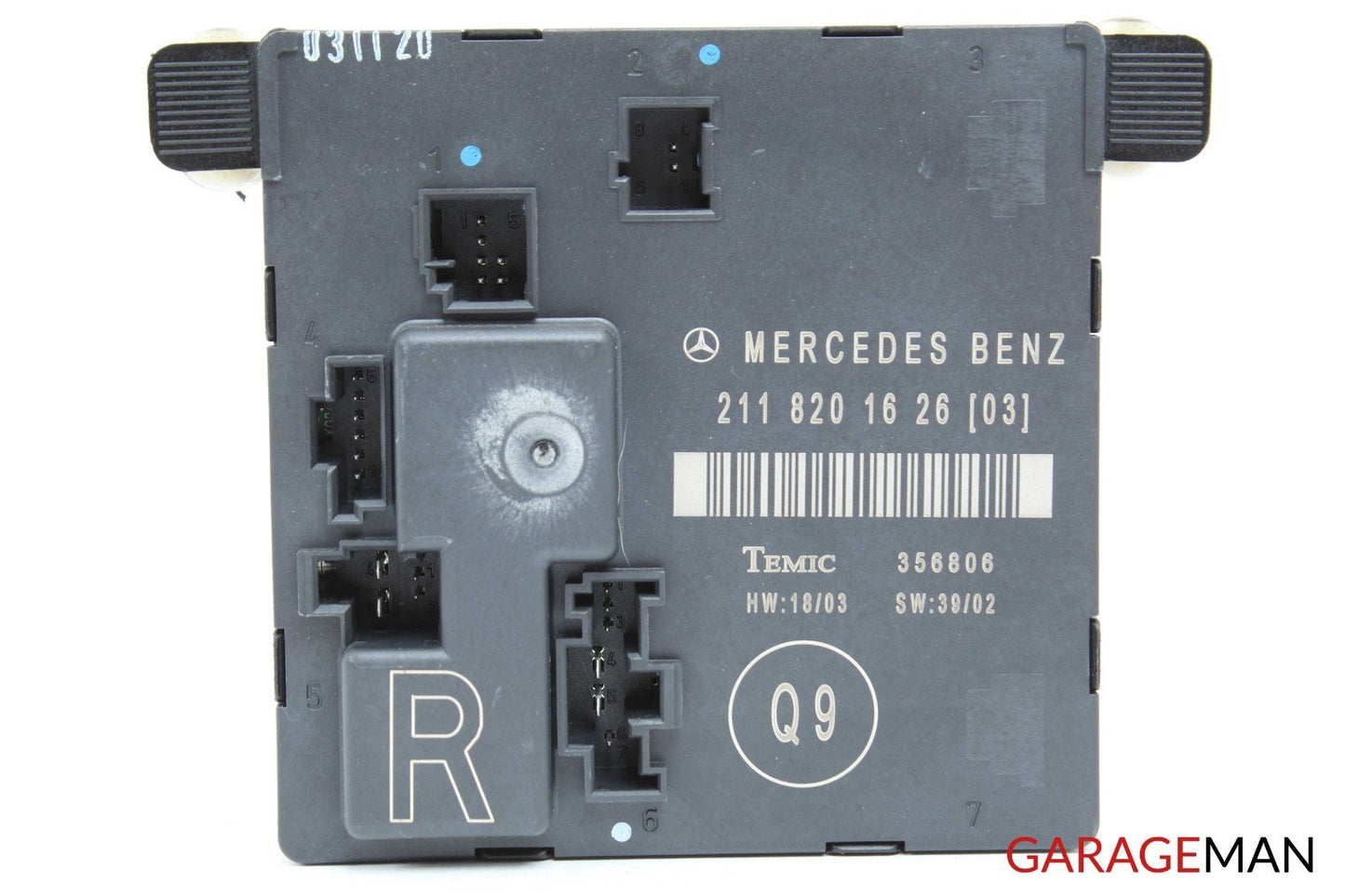 03-06 Mercedes W211 E320 E500 Rear Right Passenger Side Door Control Module Q9