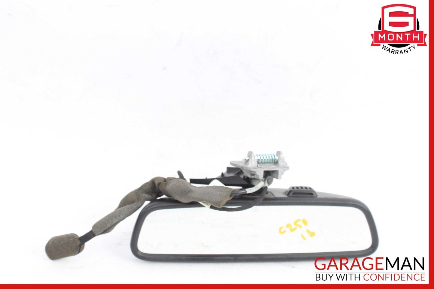 10-16 Mercedes W204 C250 E350 Top Upper Interior Rear View Mirror OEM