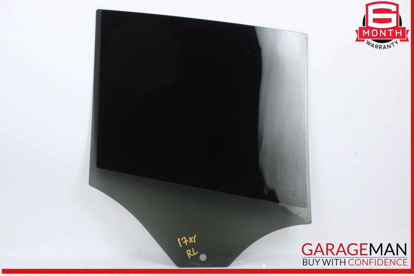 16-22 BMW X1 Rear Left Driver Side Door Window Glass 7388869 OEM