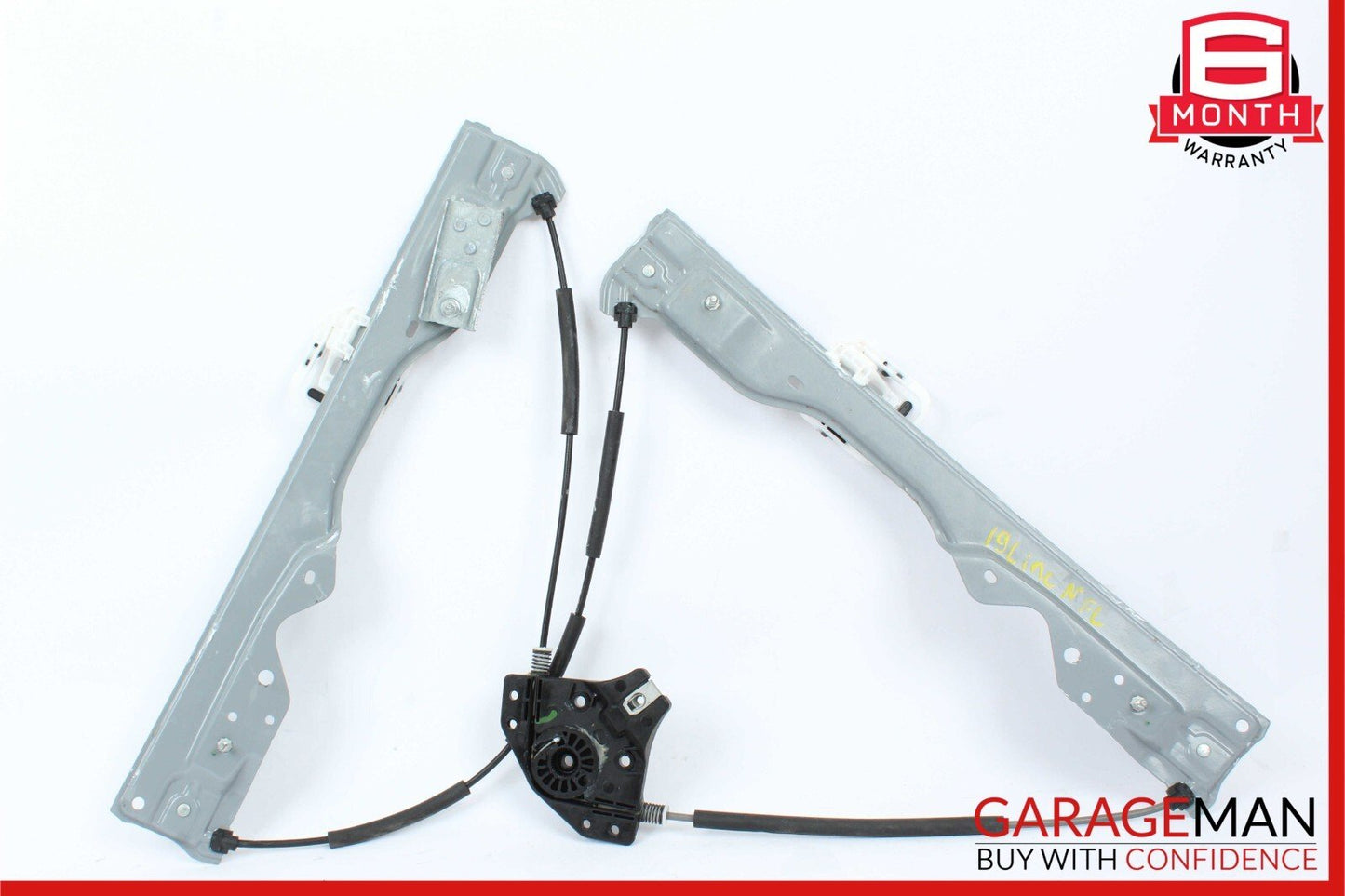 19-21 Lincoln Nautilus Front Left Side Door Window Regulator Plate w/o Motor
