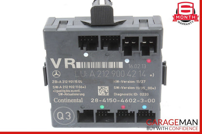 08-15 Mercedes W204 C250 Front Right Passenger Side Door Control Module OEM