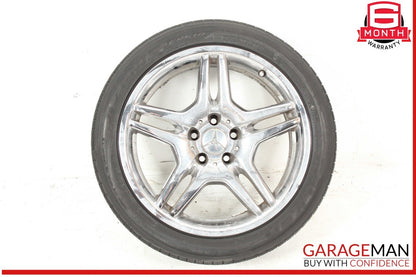 03-12 Mercedes R230 SL550 SL65 AMG Front Wheel Tire Rim 8.5Jx18H2 ET30 OEM