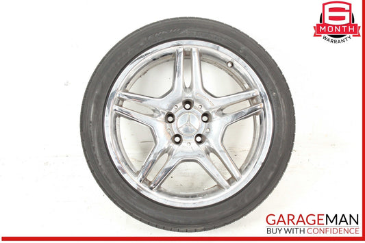 03-12 Mercedes R230 SL550 SL65 AMG Front Wheel Tire Rim 8.5Jx18H2 ET30 OEM
