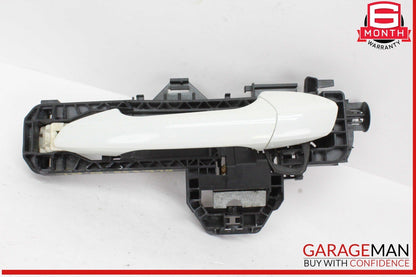 10-15 Mercedes X204 GLK350 4MATIC Rear Left Side Exterior Door Handle White OEM