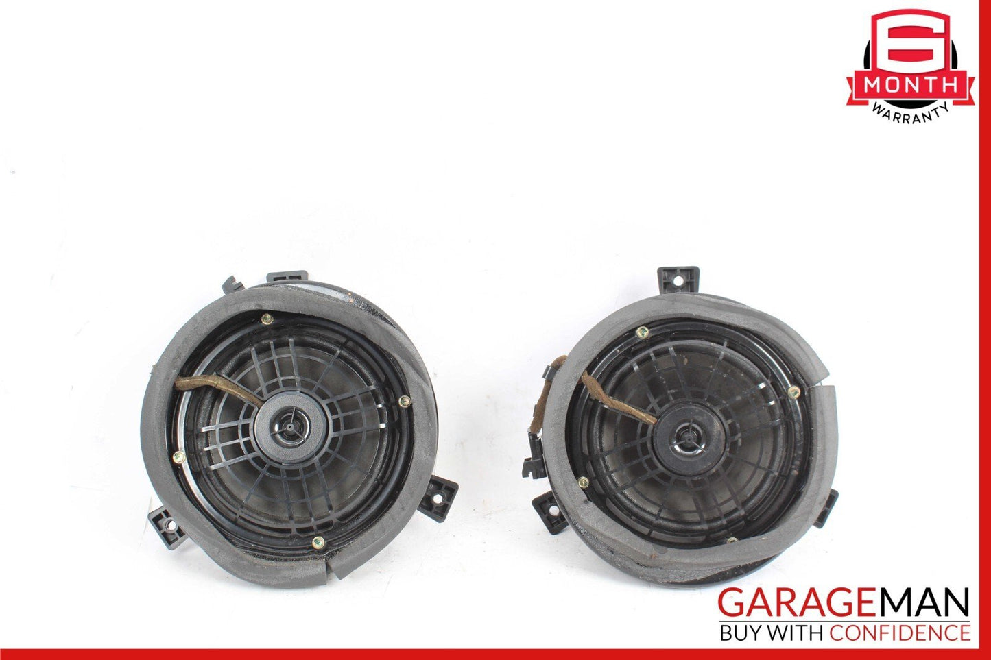 98-05 Mercedes W163 ML320 Rear Right & Left Door Audio Sound Speaker Set of 2 Pc