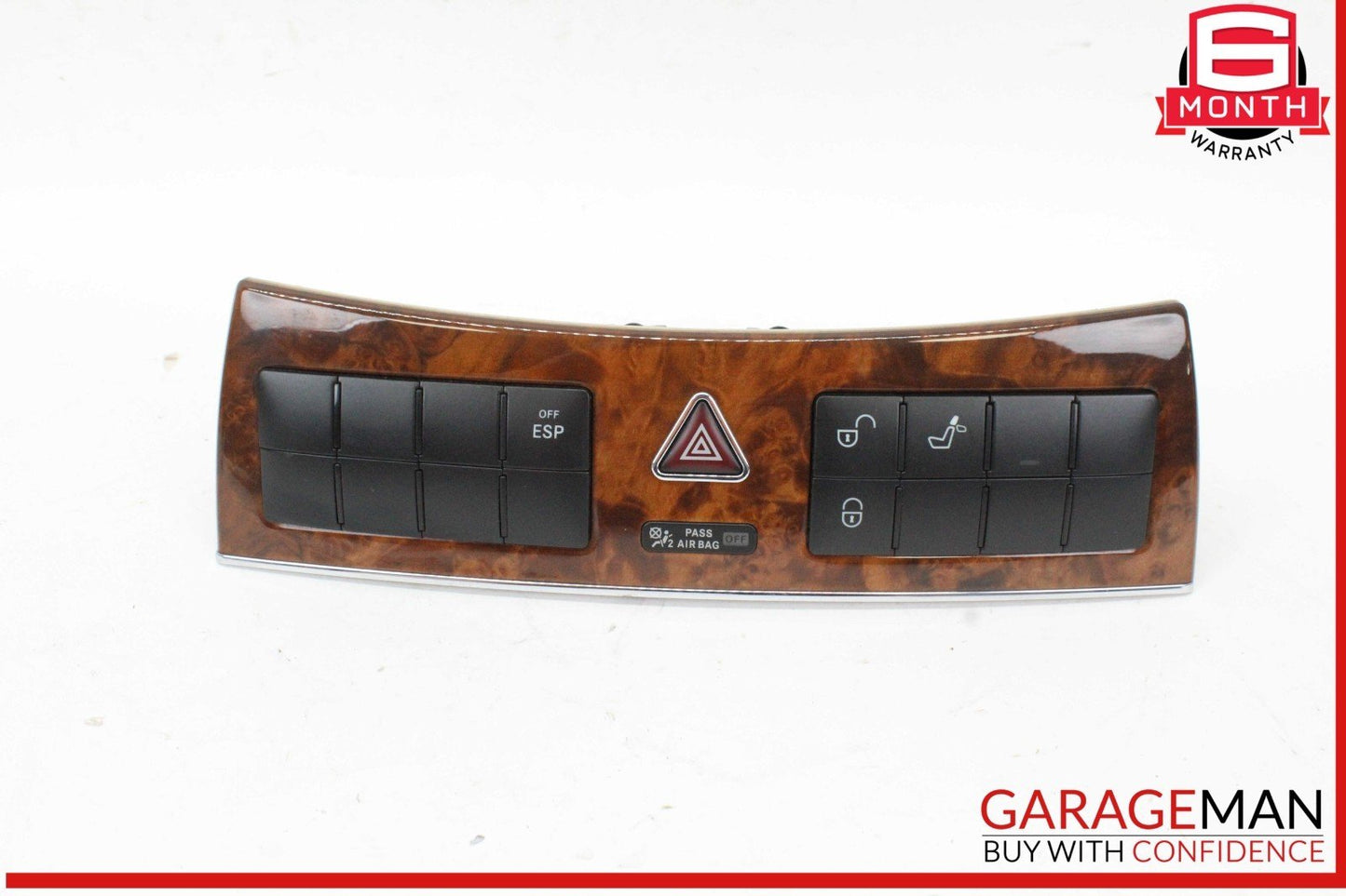 05-09 Mercedes W209 CLK350 Dash Heated Seat ESP Hazard Light Control Switch OEM