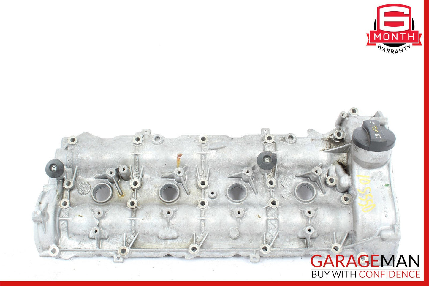 07-12 Mercedes W221 S550 SL550 Right Side Engine Cylinder Head Valve Cover OEM
