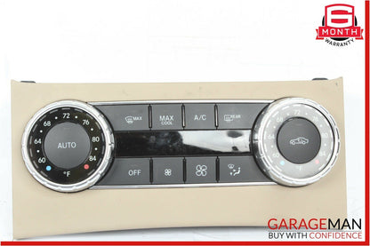 12-14 Mercedes W204 C250 AC A/C Heater Climate Temperature Control Switch Beige