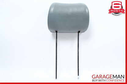 79-91 Mercedes W126 420SEL Front Left / Right Side Seat Headrest Head Rest Gray