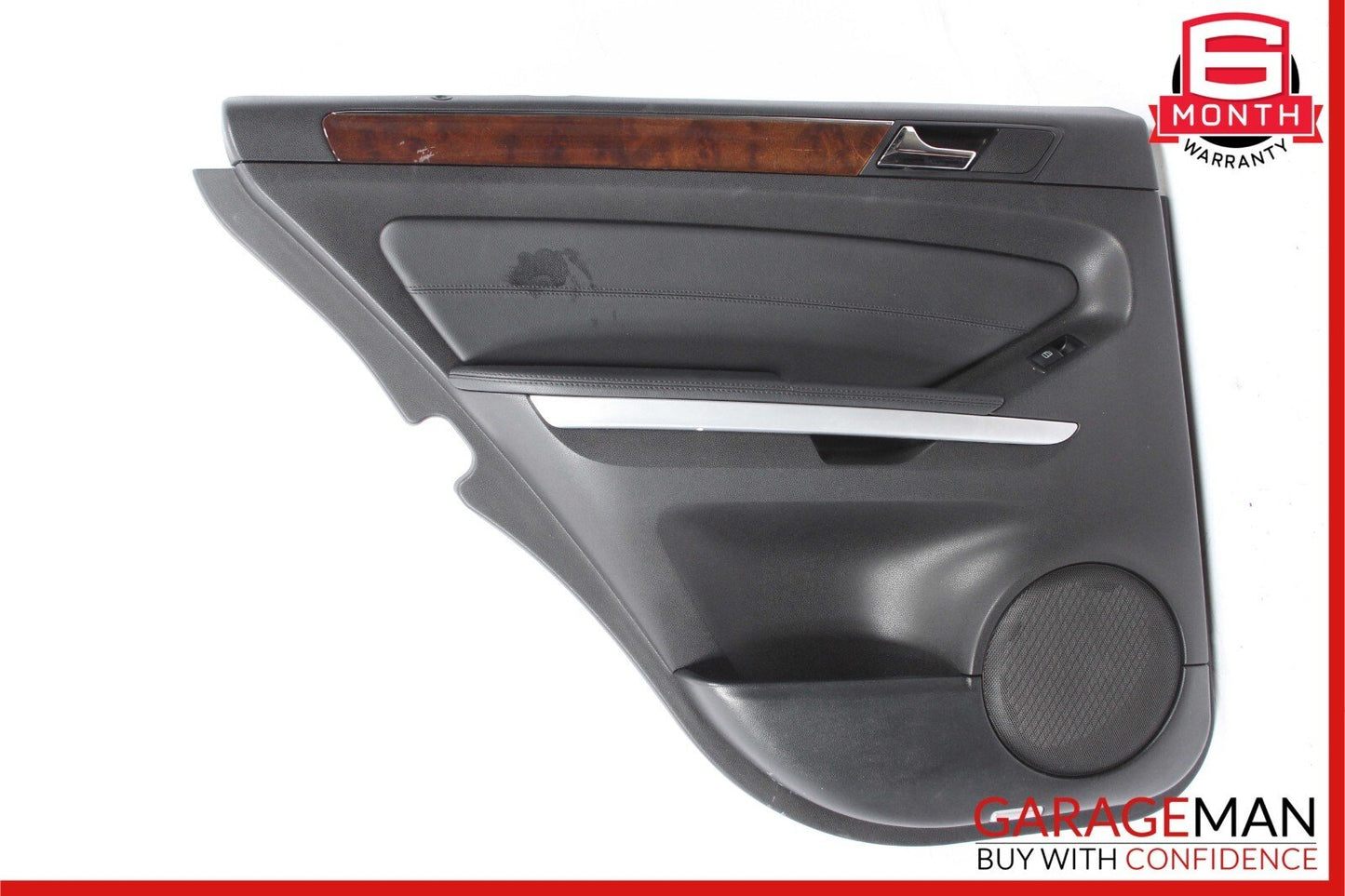 07-12 Mercedes GL450 ML350 Rear Left Side Interior Door Panel Cover Black OEM