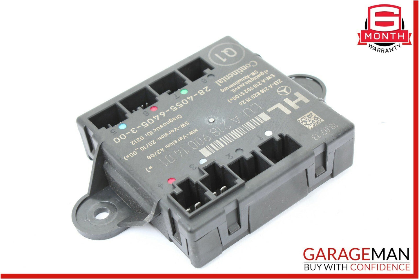 08-14 Mercedes W204 C250 C350 Rear Left Door Control Module 2189001401 OEM