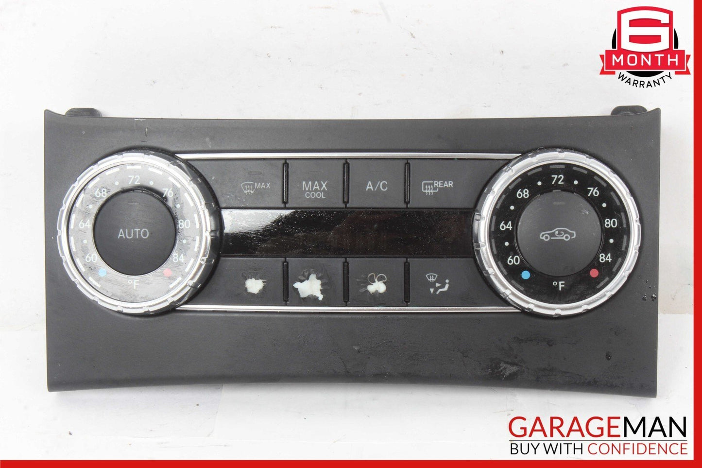 12-14 Mercedes W204 C250 AC A/C Climate Temperature Heater Switch Control Panel